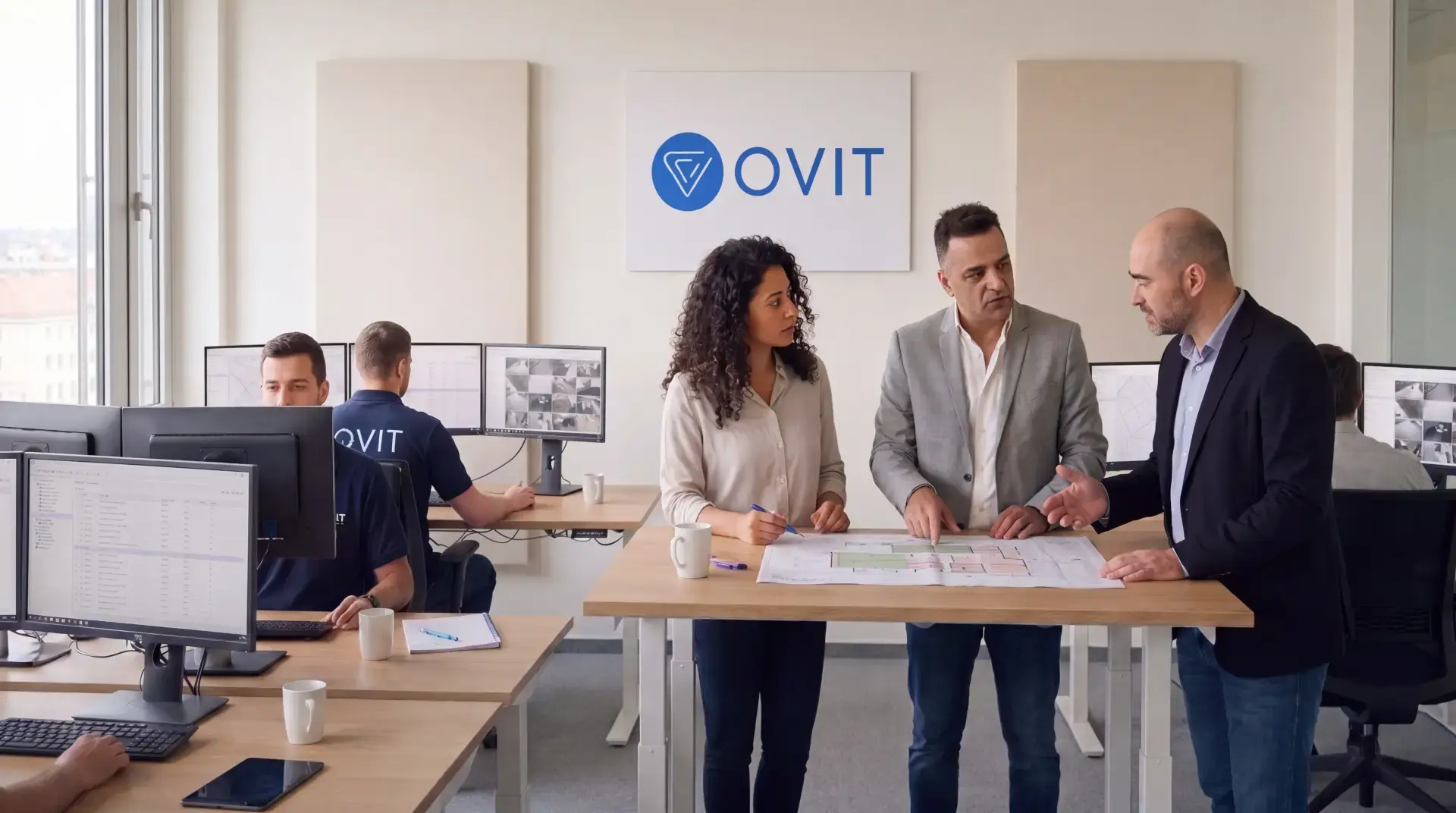 OVIT operations desk, Athens